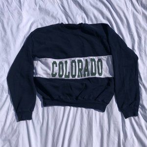 Colorado Navy Blue Crewneck